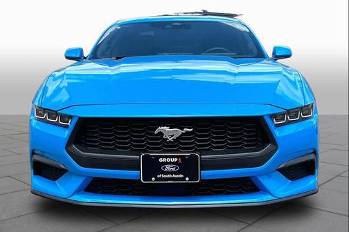 Grabber Blue Metallic 2025 Ford Mustang EcoBoost