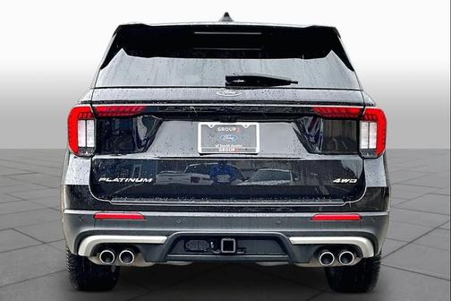 Agate Black Metallic 2025 Ford Explorer Platinum