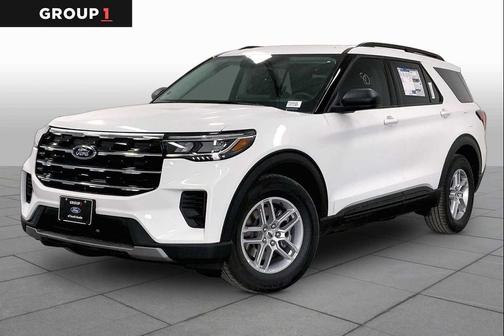 Star White Metallic Tri-Coat 2026 Ford Explorer Active w/200A Pkg