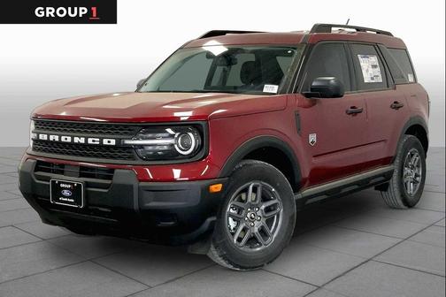 Ruby Red Metallic Tinted Clearcoat 2026 Ford Bronco Sport Big Bend