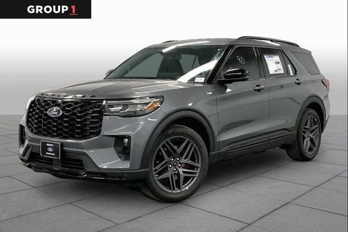 Carbonized Gray Metallic 2026 Ford Explorer ST-Line