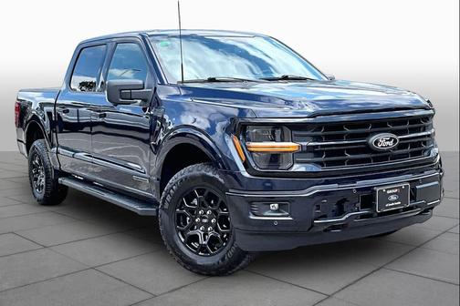 Antimatter Blue Metallic 2024 Ford F-150 XLT