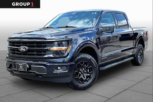 Antimatter Blue Metallic 2024 Ford F-150 XLT