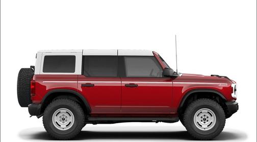 Ruby Red Metallic Tinted Clearcoat 2026 Ford Bronco Heritage Edition