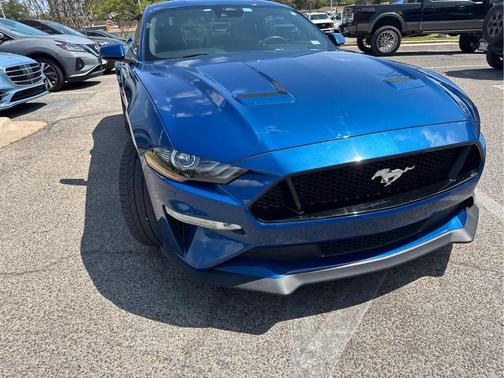 Atlas Blue Metallic 2022 Ford Mustang GT Premium