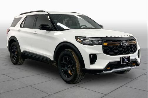 Star White Metallic Tri-Coat 2026 Ford Explorer Tremor