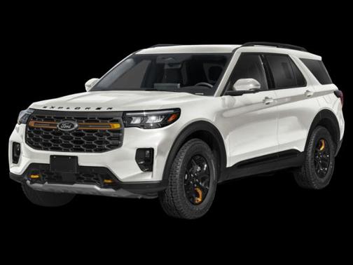 Star White Metallic Tri-Coat 2026 Ford Explorer Tremor