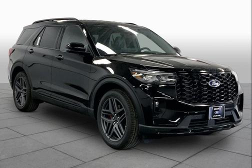 Agate Black Metallic 2026 Ford Explorer ST-Line