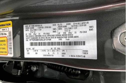 2025 Ford Ranger XL