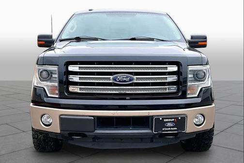 Tuxedo Black Metallic/Pale Adobe Metallic 2014 Ford F-150 King Ranch