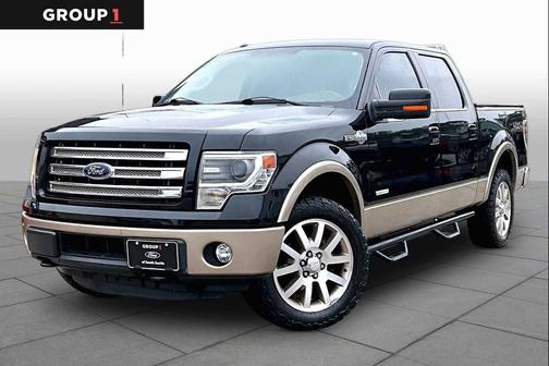 Tuxedo Black Metallic/Pale Adobe Metallic 2014 Ford F-150 King Ranch
