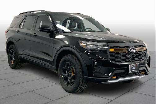 Agate Black Metallic 2026 Ford Explorer Tremor