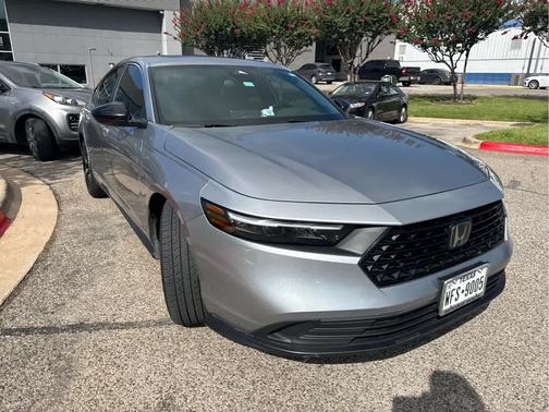 Lunar Silver Metallic 2023 Honda Accord Hybrid Sport