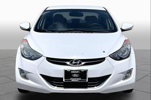 Shimmering White 2013 Hyundai ELANTRA GLS
