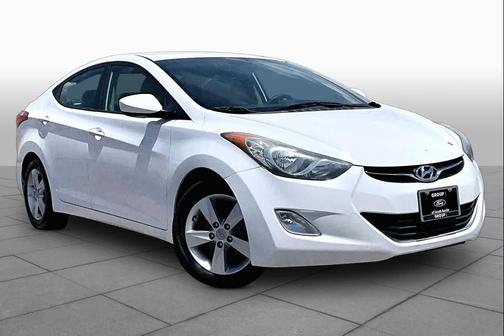 Shimmering White 2013 Hyundai ELANTRA GLS