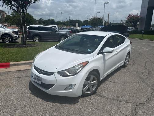 Shimmering White 2013 Hyundai ELANTRA GLS