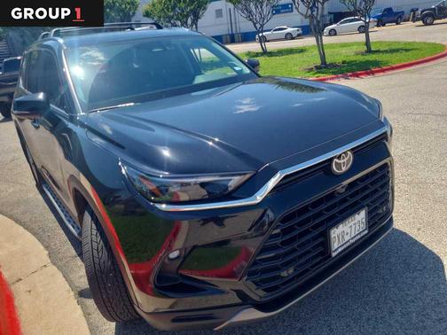 Midnight Black Metallic 2026 Toyota Grand Highlander Limited