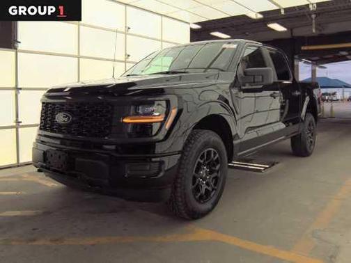 Agate Black Metallic 2025 Ford F-150 STX