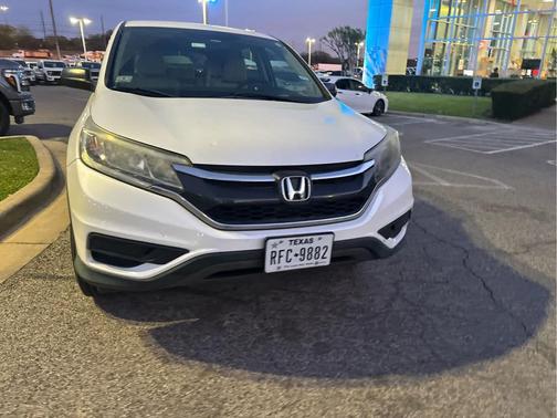White Diamond Pearl 2015 Honda CR-V LX