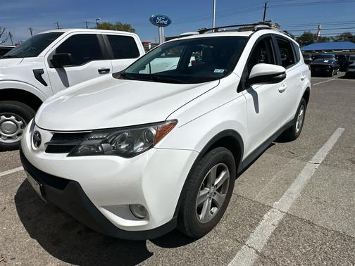 Super White 2013 Toyota RAV4 XLE