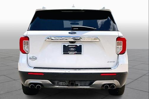 Star White Metallic Tri-Coat 2021 Ford Explorer King Ranch