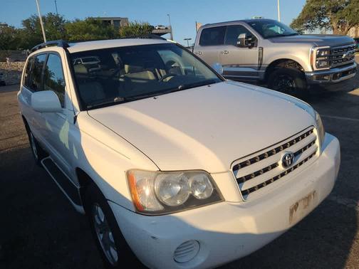 Super White 2003 Toyota Highlander Base