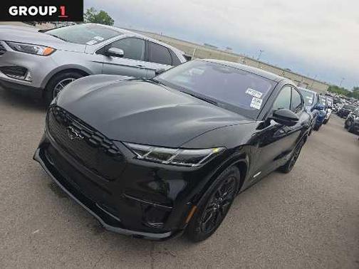 Shadow Black 2025 Ford Mustang Mach-E Premium