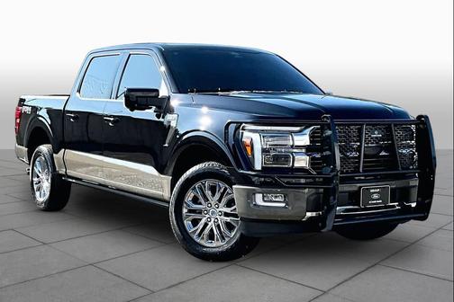 Agate Black Metallic 2025 Ford F-150 King Ranch
