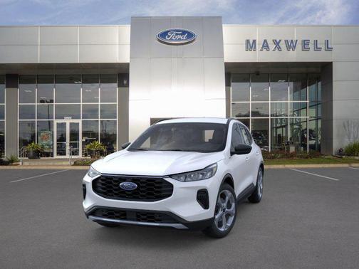 star white metallic tri-coat 2026 Ford Escape ST-Line