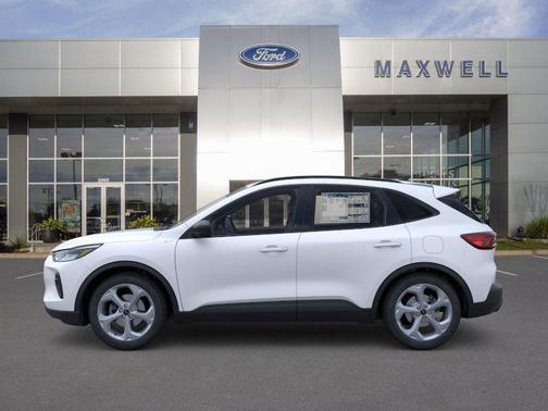 star white metallic tri-coat 2026 Ford Escape ST-Line