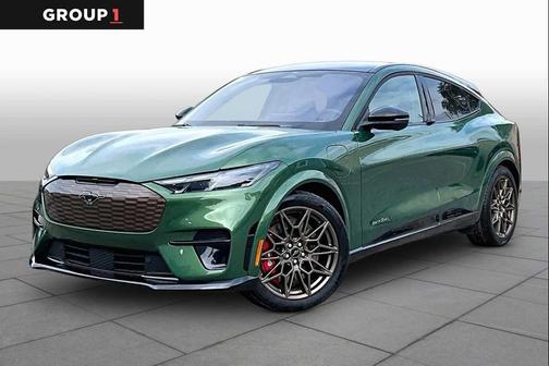 Eruption Green Metallic 2025 Ford Mustang Mach-E GT