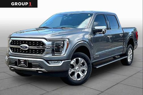 Carbonized Gray Metallic 2022 Ford F-150 Platinum