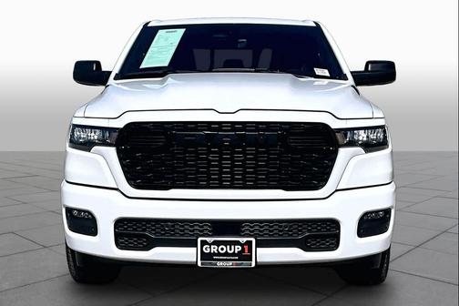 Bright White Clearcoat 2025 RAM 1500 Tradesman