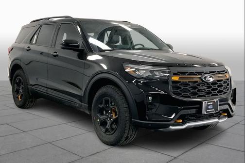 Agate Black Metallic 2026 Ford Explorer Tremor