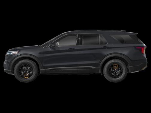 Agate Black Metallic 2026 Ford Explorer Tremor