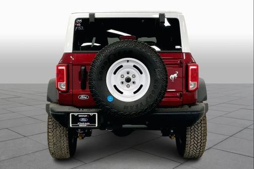 Ruby Red Metallic Tinted Clearcoat 2026 Ford Bronco Heritage Edition