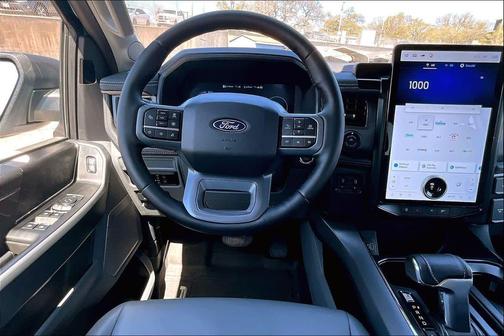 Oxford White 2025 Ford F-150 Lightning Flash