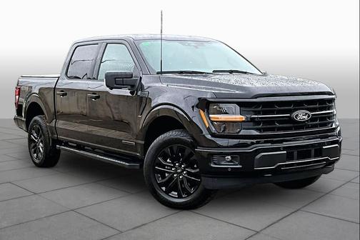 Agate Black Metallic 2025 Ford F-150 XLT