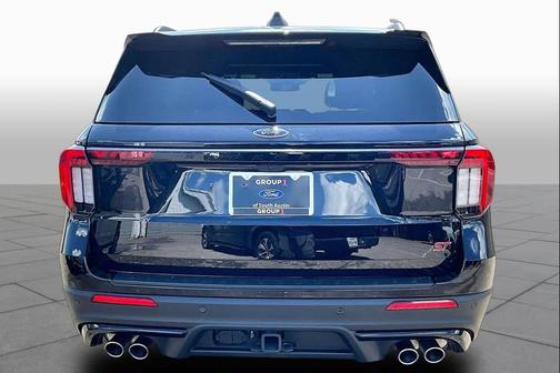 Agate Black Metallic 2025 Ford Explorer ST