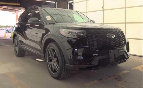 Agate Black Metallic 2025 Ford Explorer ST