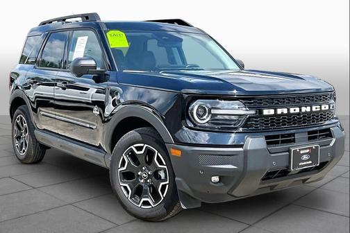 Shadow Black 2025 Ford Bronco Sport Outer Banks