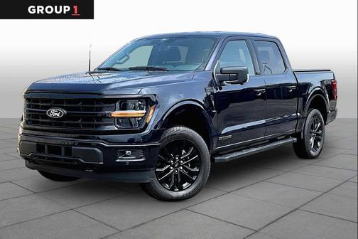 Antimatter Blue Metallic 2025 Ford F-150 XLT