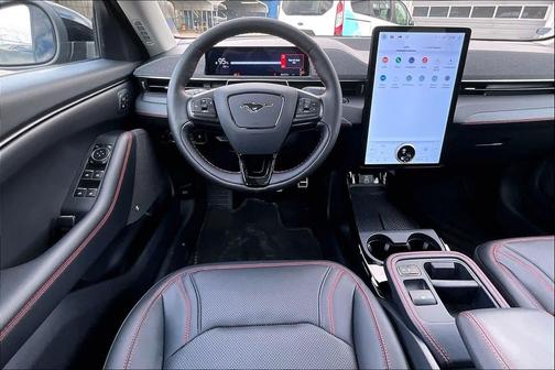 Shadow Black 2025 Ford Mustang Mach-E Premium