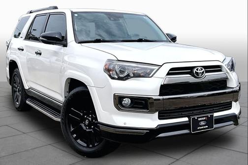 Blizzard Pearl 2020 Toyota 4Runner Nightshade Special Edition