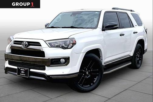 Blizzard Pearl 2020 Toyota 4Runner Nightshade Special Edition