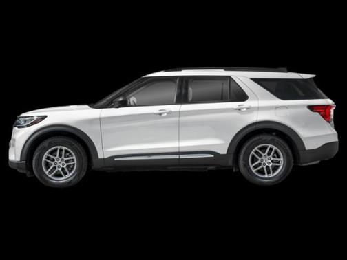 Space White Metallic 2026 Ford Explorer Active