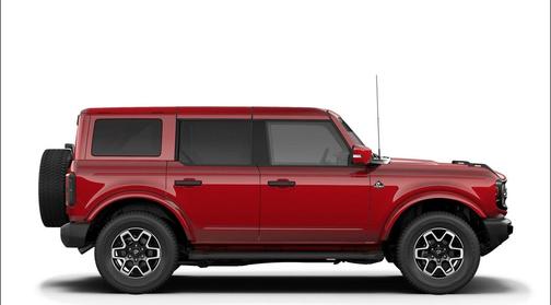 Ruby Red Metallic Tinted Clearcoat 2026 Ford Bronco Outer Banks