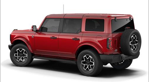 Ruby Red Metallic Tinted Clearcoat 2026 Ford Bronco Outer Banks