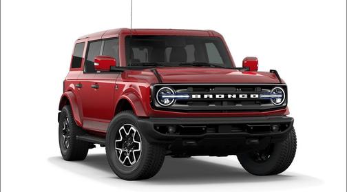 Ruby Red Metallic Tinted Clearcoat 2026 Ford Bronco Outer Banks