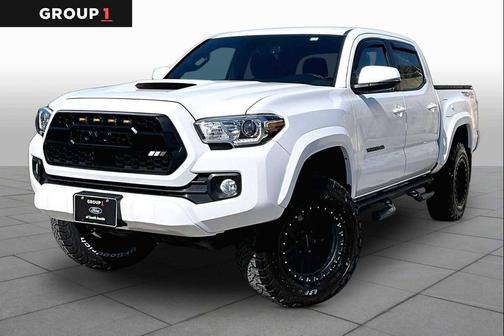 Super White 2021 Toyota Tacoma TRD Sport